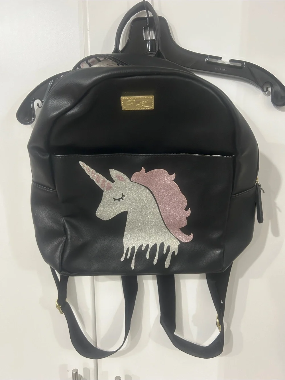 Betsey Johnson unicorn backpack. Luv betsey.